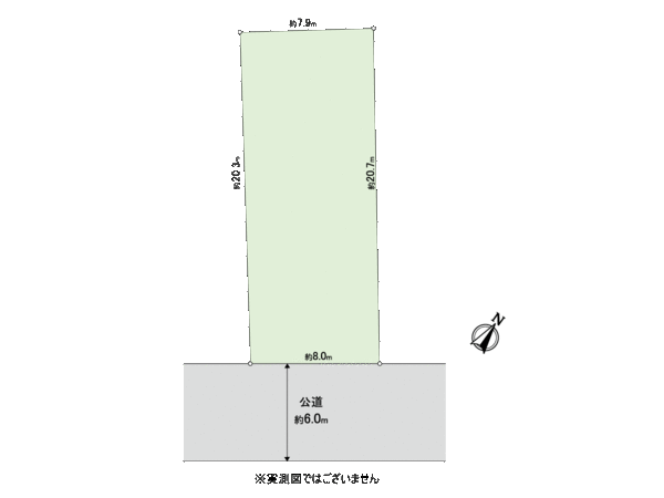 松戸市二十世紀が丘戸山町 土地 地形図