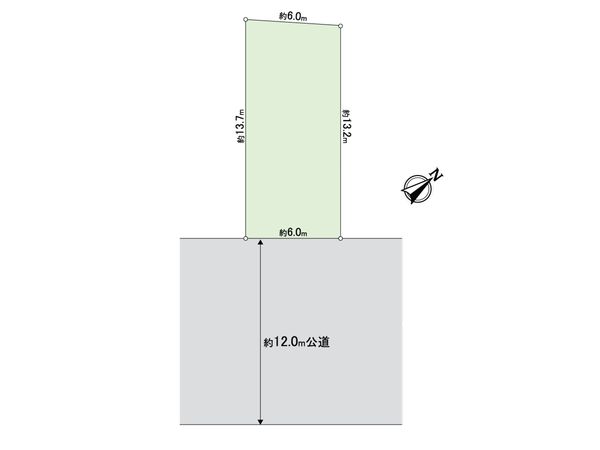 松戸市常盤平柳町 土地 区画図 松戸市常盤平柳町 土地 区画図