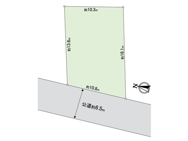 松戸市五香西4丁目 区画図 松戸市五香西4丁目 区画図