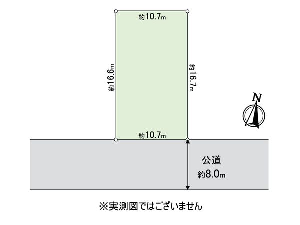 松戸市牧の原1丁目 土地 区画図 松戸市牧の原1丁目 土地 区画図