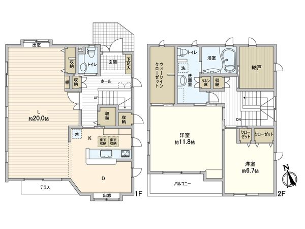 松戸市三矢小台3丁目 戸建 間取図(平面図) 松戸市三矢小台3丁目 戸建 間取図(平面図)