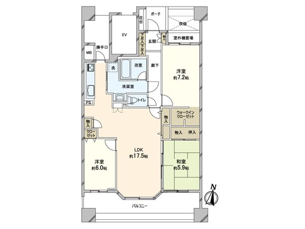 間取図(平面図)