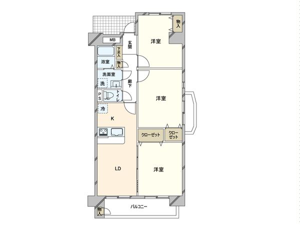 新松戸南パークハウス 間取図(平面図) 新松戸南パークハウス 間取図(平面図)