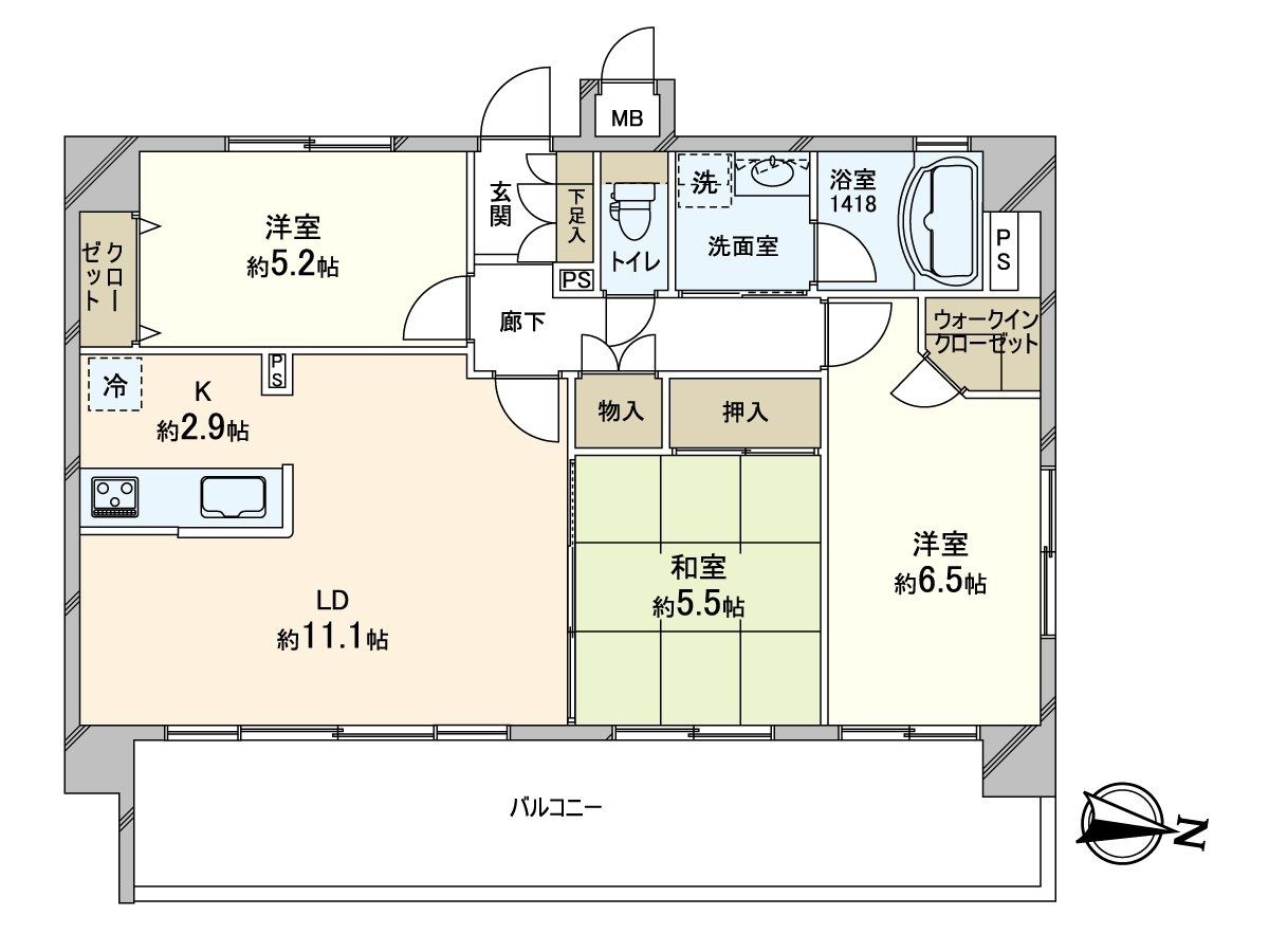 間取図(平面図)