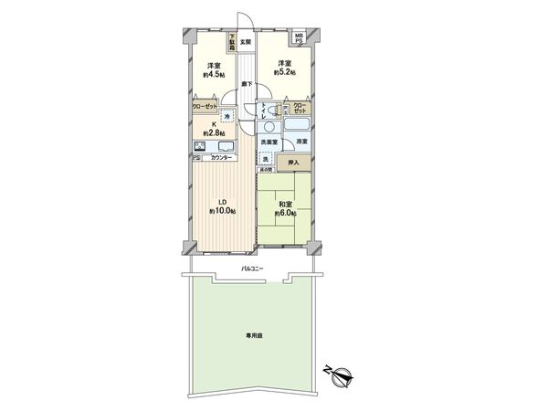 間取図(平面図)