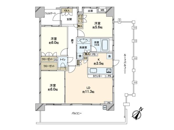 間取図(平面図)