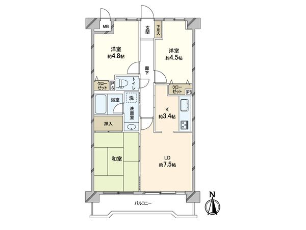 間取図(平面図)