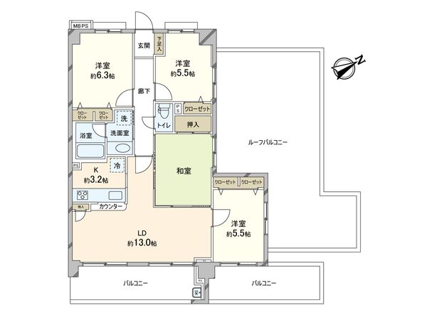 間取図(平面図)