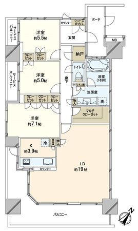 間取図(平面図)