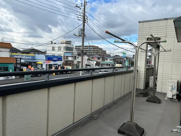 ２階バルコニー