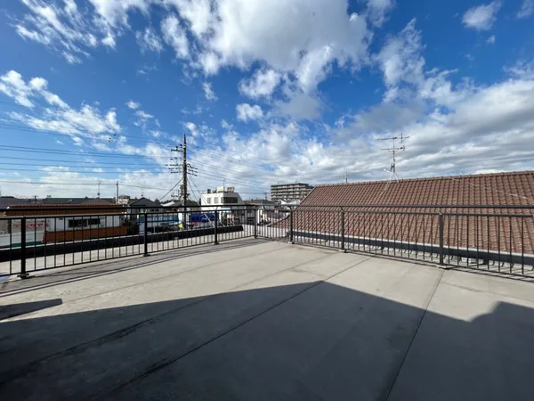 ３階バルコニー