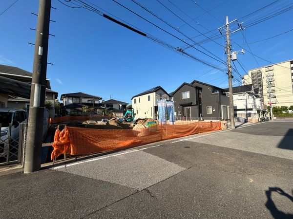 松戸市新松戸南2丁目 土地 2区画 眺望 松戸市新松戸南2丁目 土地 2区画 眺望