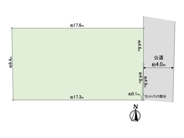 松戸市西馬橋1丁目 土地 区画図 松戸市西馬橋1丁目 土地 区画図
