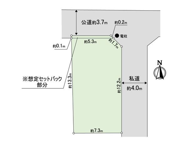 流山市大字流山 土地 区画図 流山市大字流山 土地 区画図