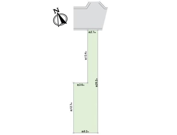 松戸市中和倉 土地 2-4区画 区画図 松戸市中和倉 土地 2-4区画 区画図