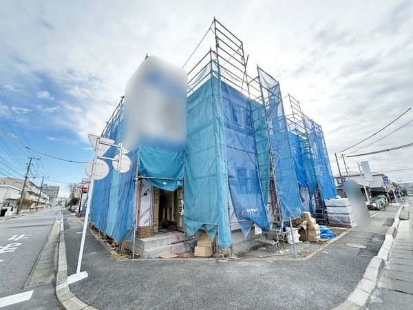 松戸市新松戸南1丁目 新築戸建 A号棟 外観 松戸市新松戸南1丁目 新築戸建 A号棟 外観