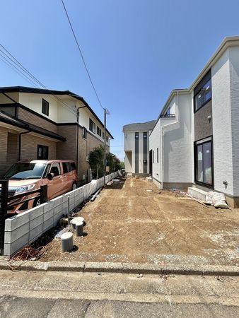 松戸市八ケ崎6丁目 新築戸建 1号棟 駐車場 松戸市八ケ崎6丁目 新築戸建 1号棟 駐車場