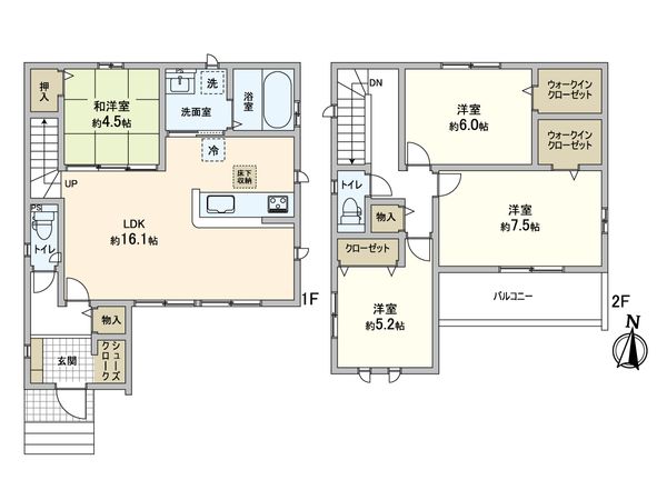 間取図(平面図)