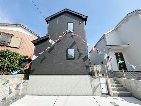 松戸市八ケ崎3丁目 新築戸建 1号棟 外観 松戸市八ケ崎3丁目 新築戸建 1号棟 外観