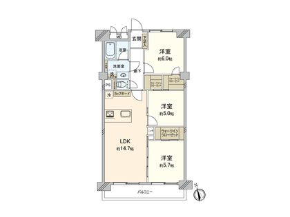 間取図(平面図)