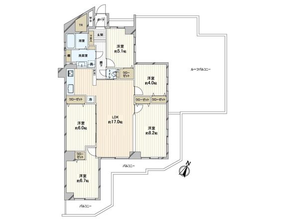 ラミーユ松戸ハイライズ2号棟 ヴィラージュ棟 間取図(平面図) 間取図(平面図)