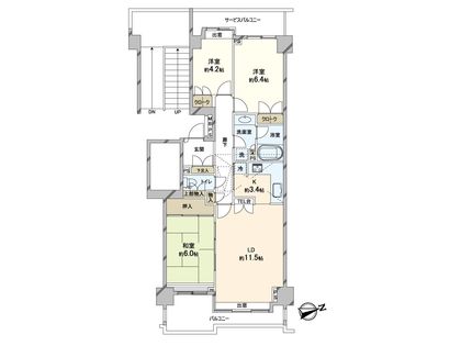 間取図(平面図)