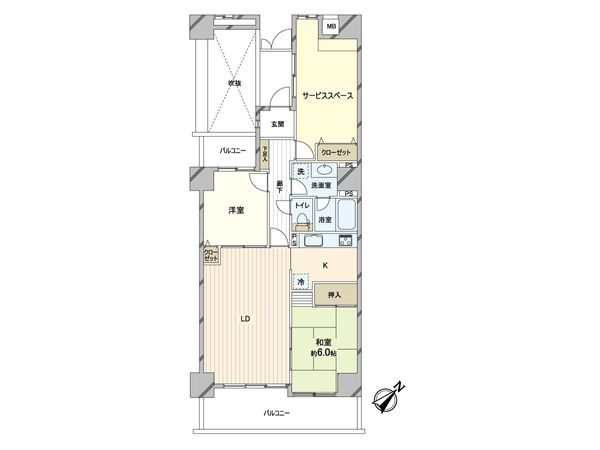 間取図(平面図)