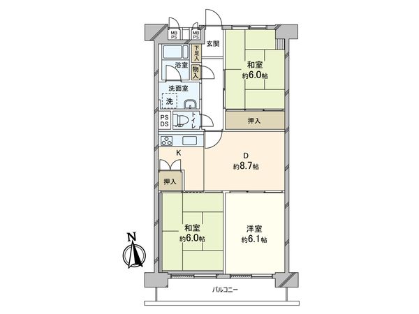 間取図(平面図)