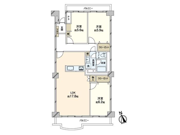 間取図(平面図)