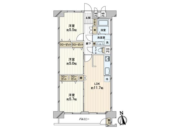 間取図(平面図)