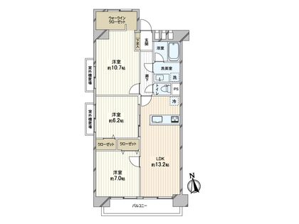 間取図(平面図)