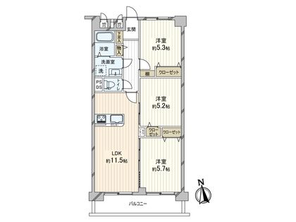 間取図(平面図)