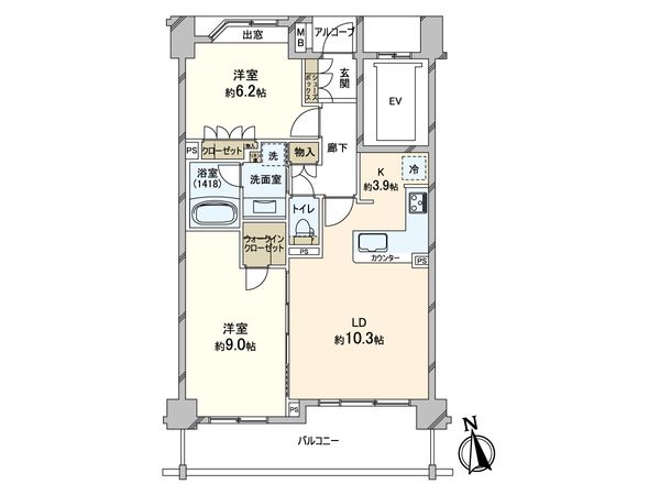 アンビシャスパーク新松戸 間取図(平面図) アンビシャスパーク新松戸 間取図(平面図)