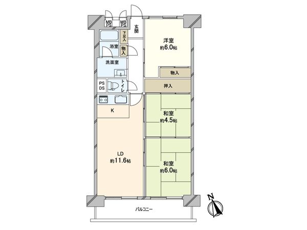新松戸西パークハウス E棟 間取図(平面図) 新松戸西パークハウス E棟 間取図(平面図)