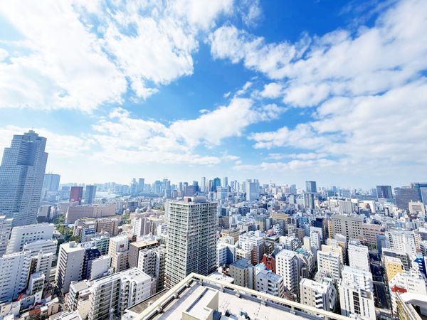 パークシティ中央湊 ザタワー 眺望