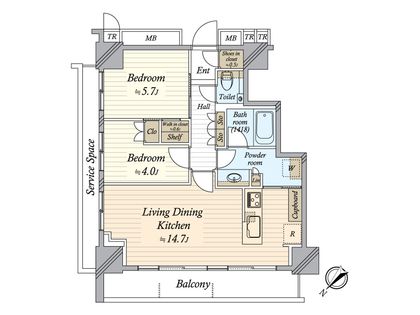 間取図(平面図)