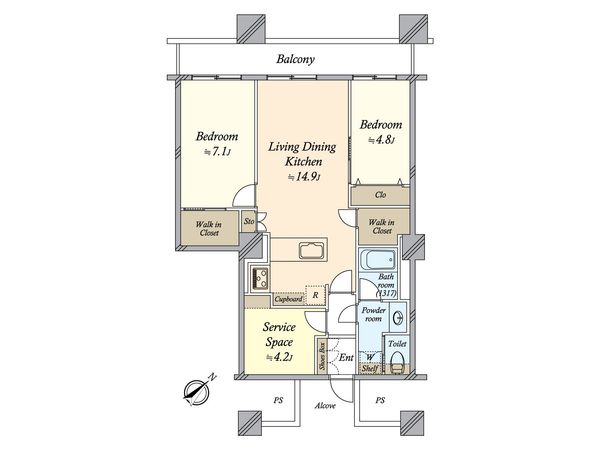 晴海アイランドトリトンスクエアビュータワー 1号棟 間取図(平面図) 晴海アイランドトリトンスクエアビュータワー 1号棟 間取図(平面図)