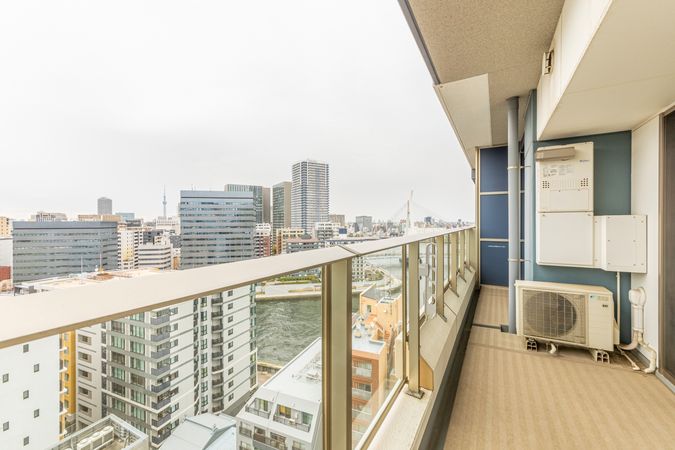 パークシティ中央湊 ザタワー バルコニー パークシティ中央湊 ザタワー バルコニー