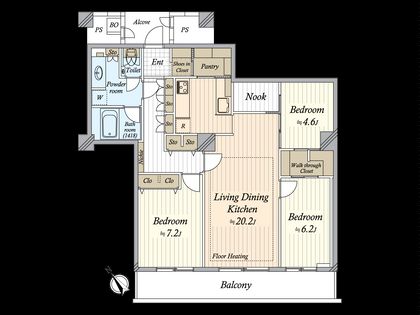 間取図(平面図) 間取図(平面図)