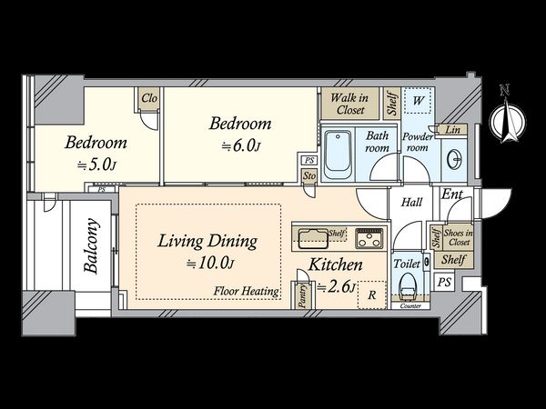 間取図(平面図)
