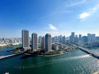 パークシティ中央湊 ザタワー 眺望