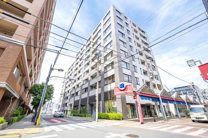 THEパームス月島ルナガーデン 外観