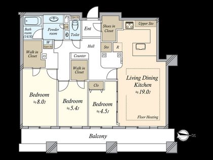 間取図(平面図)