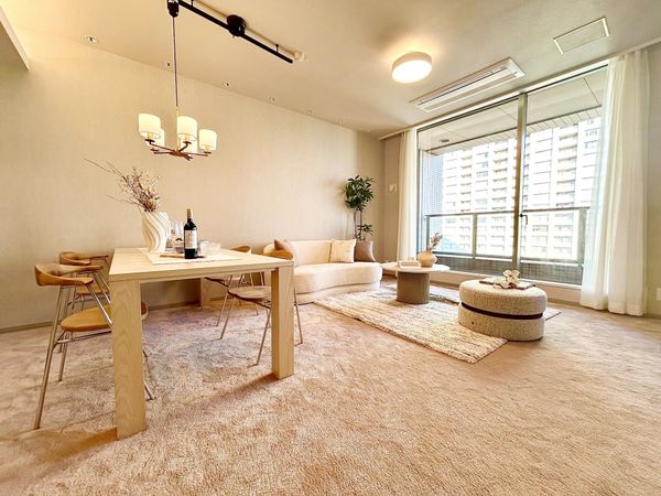 スカイライトタワー リビング