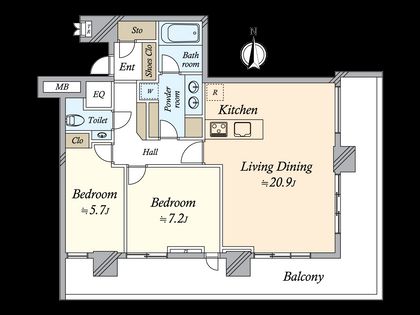 間取図(平面図)