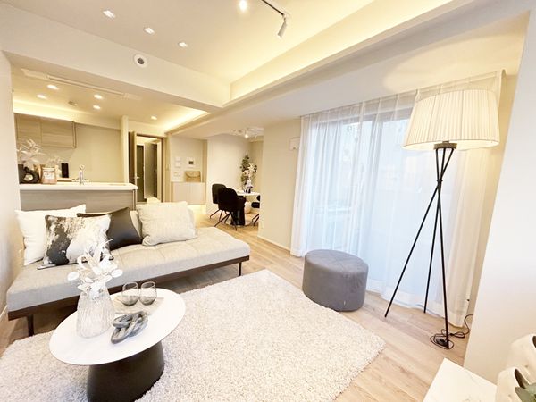 グラーサ銀座イースト レジデンススクエア リビング リビング