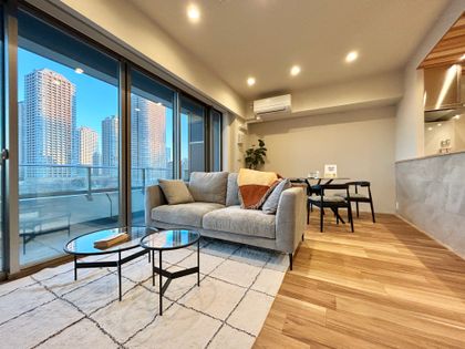 パークシティ中央湊 ザレジデンス リビング