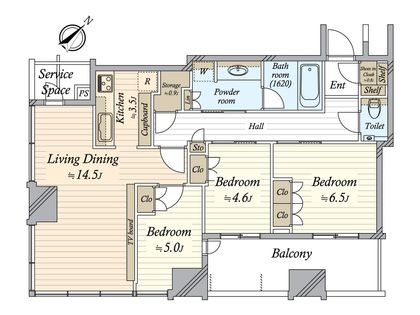 間取図(平面図)