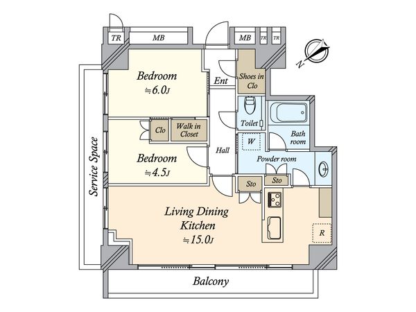 間取図(平面図)