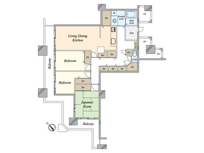 間取図(平面図)